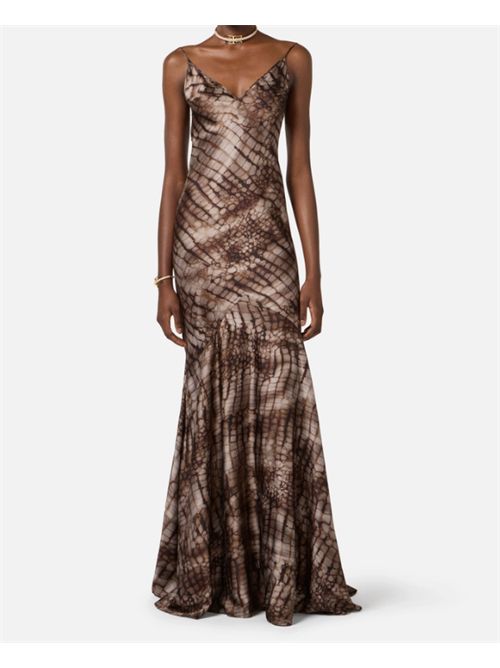 RED CARPET DRESS ELISABETTA FRANCHI | ABR3061E2644 cacao